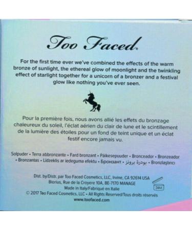 Too Faced Unicorn Tears Holographic Bronzer 7g - Shop Internationally for Iridescent Glow - Buy Online on GoSupps.com