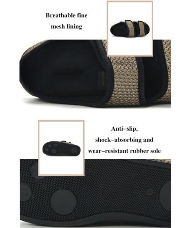 Orthopedic Diabetic Shoes for Men & Women | Arthritis & Edema House Slippers | Ideal Sneakers for Swollen Feet & Plantar Fasciitis - Size 42 - Buy Online on GoSupps.com