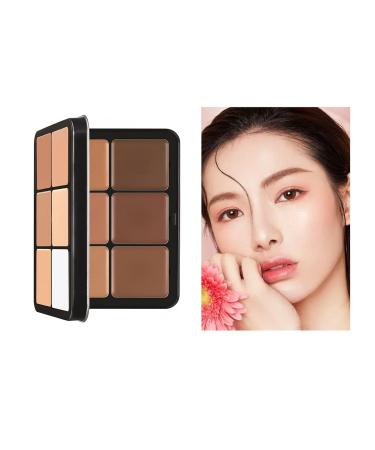 12 Color Concealer & Blush Palette - Full Coverage Makeup for Dark Circles & Highlighting | Facial Cosmetics - Buy Online on GoSupps.com