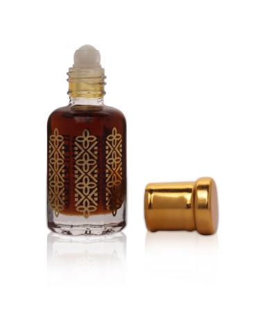 Dehn el Oud Oudh Arabic Perfume Oil 12ML Roll On Bottle Attar Long Last No Alcohol Atar Traditional Indian Itr Perfume Oil 0.406 FL Oz Unisex Frangrance BY AL-AUF.