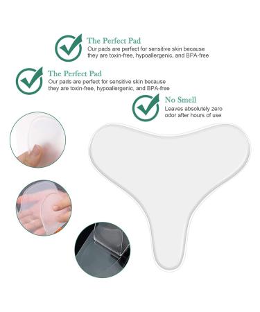 Set of 11 Anti-Wrinkle Patches for Face and Chest - Forehead, Eyes, Neck | Silicone Pads for Wrinkle Removal and Anti-Aging Treatment - Buy Online on GoSupps.com