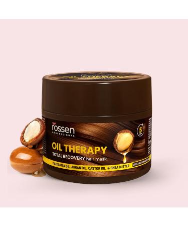 Hair mask with oil therapy 200 ml macadamia argan oil Rossen - Buy Online on GoSupps.com