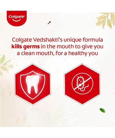 Colgate Swarna Vedshakti Toothpaste 200g - Pack of 3 | Natural Ayurvedic Formula - Buy Online on GoSupps.com