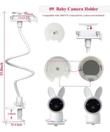 EYSAFT Baby Monitor Holder - 33 inch Camera Mount for Arenti Baby Monitor - Buy Online on GoSupps.com