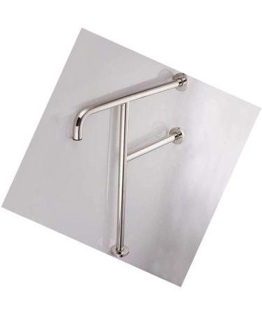 Shower Grab Bar T-shaped Wall Mounted erly Grab Rails Home Bathroom Handrail Safety Non Slip Railing Guard Frame Bathroom Handle