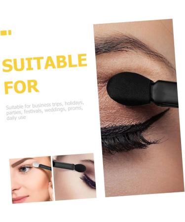 WOONEKY 120pcs Cotton Eyeshadow Brush Double-head Brush Double Sided Makeup Miss Pp Make up Cosmetic - Buy Online on GoSupps.com
