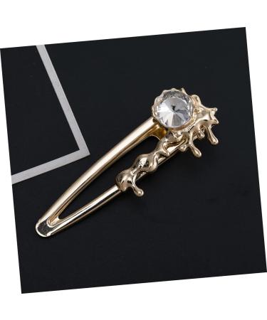 FRCOLOR Small Hair Barrettes Wedding Crystal Barrettes alligator s for hair womens metal for women snap hair pin alloy wedding Miss side Crystal Decorative Hair Clips - Buy Online on GoSupps.com