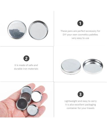 OSALADI Godets de Fard Paupi res Vides en M tal 30 26x5 Mm Plateaux pour Palettes de Maquillage Diy Accessoires Cosm tiques L gers et Portables Adapt s pour Fard Joues et - Buy Online on GoSupps.com