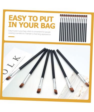PLAFOPE 100pcs Eye Shadow Brush Eye Applicator Makeup Tool Powder Applicator Beauty Tools Artificial Fiber - Buy Online on GoSupps.com