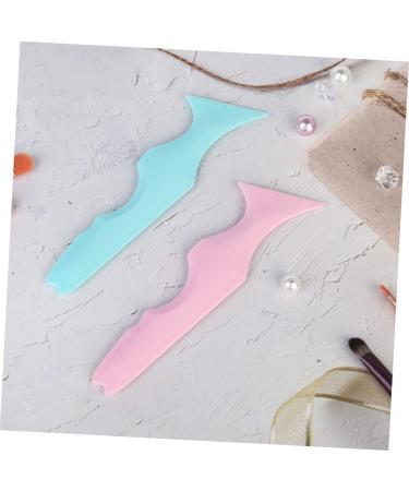 jojofuny 2pcs Silicone Beauty Ruler Lash Applicator Tool Eyeliner Guide Stencils Silicone Board Make up - Buy Online on GoSupps.com