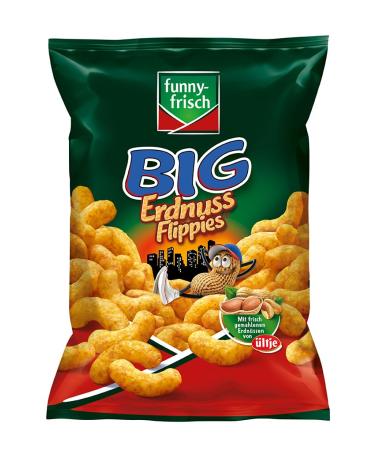 Buy Funny-Frisch Big Peanut Flippies (Pack of 10 x 175g) - Tasty Snack Available for International Shipping - Buy Online on GoSupps.com