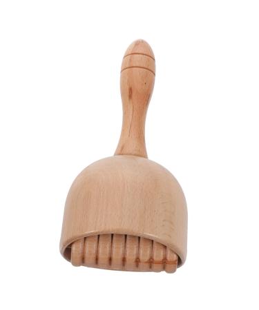 Stahad massage scratch Maderoterapia Colombiana Kit Multitools Massage cup made of wood Swedish Cup wooden massage tab made of wood fitness lotus tree meridian multifunction 18.5x9cm As shown