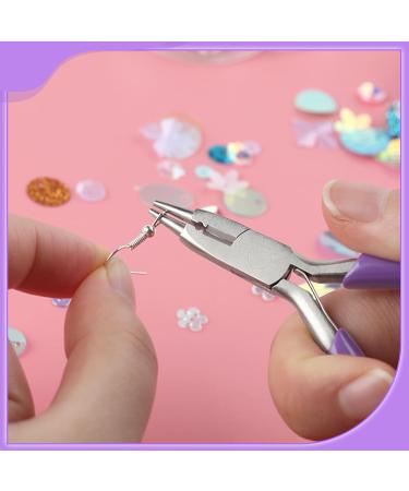 3 Mini Round Nose Pliers with Cutter - Jewelry Making Tools for Repair & Wrapping - Buy Online on GoSupps.com