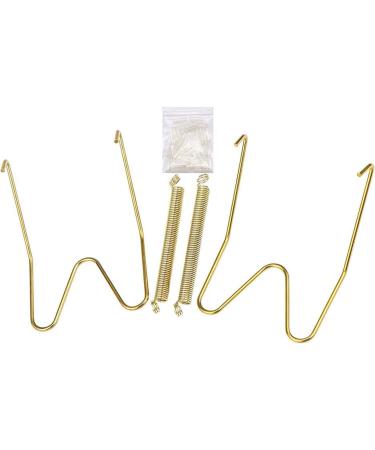 Fasunry 10 Pack 8 Inch Plate Hangers with 12 Wall Hooks - Ideal for 7.5 to 8.5 Inch Decorative Plates, Antique China, and Art Display - Buy Online on GoSupps.com