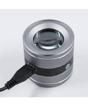 Lightweight Magnifying Glass Hand-Held Portable 10X High-Definition Magnifying Glass with Led Light for The Identification of Ziguang Currency Counterfeit Lofty Ambition - Buy Online on GoSupps.com