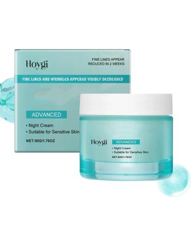 Grospe Anti-Aging Face Moisturizer - Advanced Repair Daily Facial Moisturizing Cream for Fine Lines & Wrinkles Hydrating and Moisturizing Night Cream for Sensitive Skin 1.75 Fl Oz