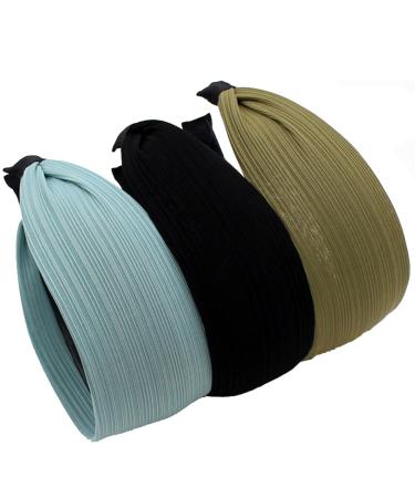 Elegant Black Wide Cloth Headband with Teeth for Women and Girls - Fashion Hair Hoop Accessory - Buy Online on GoSupps.com