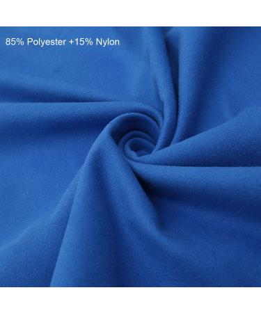 Buy Badeponcho | Ultra-Quick Dry Surf Towel Poncho for Men & Women - 90x110cm Rose Red | Perfect Beach & Bathrobe Accessory - Buy Online on GoSupps.com