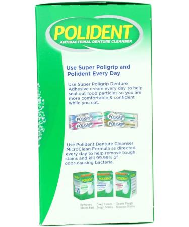 Polident Overnight 84ct - Effective Denture Cleaner for International Shipping | Fresh & Comfortable - Buy Online on GoSupps.com
