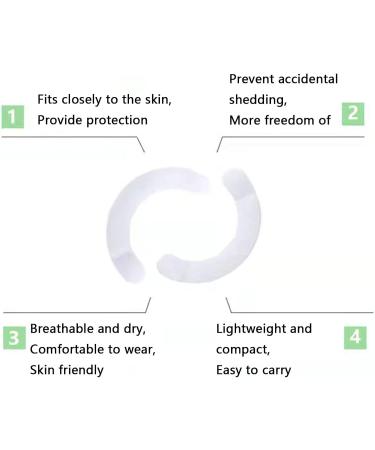 20Pcs Skin Barrier Strip Elastic Ostomy Barrier Tape Waterproof Hydrocolloid Extenders Pressure Sensitive Sticker 1112 (Color : Spuntape) - Buy Online on GoSupps.com