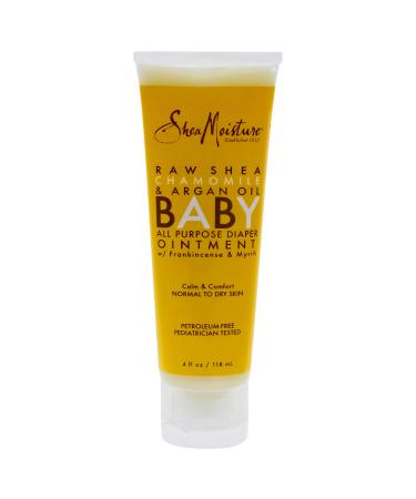 Shea Moisture Raw Shea Chamomile & Argan Oil Baby All Purpose Diaper Ointment 4 oz