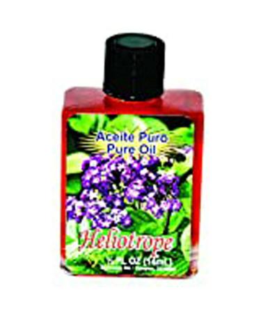1 Piece BRYBRADAN Heliotrope Pure Oil HELIOTROPO ACEITE Puro 1/2 FL.OZ. (14.7 ML) HELIOTROPE 1 BOTTLE