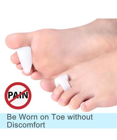 HAOSEM 2pcs Gel Toe Separator & Bunion Corrector - Prevents Big Toe Slipping Inward - Shop Now for Pain Relief & Comfort - Buy Online on GoSupps.com