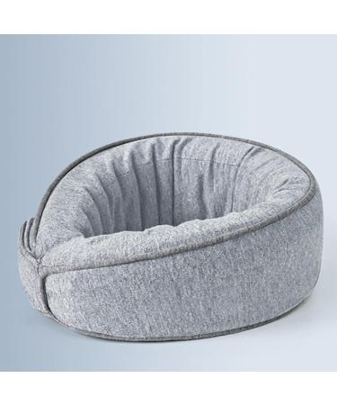 Harayaa Comfortable Memory Foam Neck Support - Gray | Premium Travel Pillow for Ultimate Comfort - Buy Online on GoSupps.com