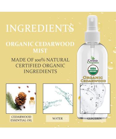 Dr Joe Lab Organic Cedarwood Mist For Skincare - Face Mist Spray - Moisturize Sensitive and Dry Skin - Soothing & Relaxing - Pure Cedarwood Essential Oil & Glycerin Mist - Packaging May Vary. (4 oz) 4 Fl Oz (Pack of 1) - Buy Online on GoSupps.com