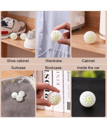 bopely Sneaker Deodorizer Balls 6 Pcs Shoe Odor Deodorant Ball for Gym Bag Locker Closet Car Odor Air Fresheners for Shoe - Buy Online on GoSupps.com