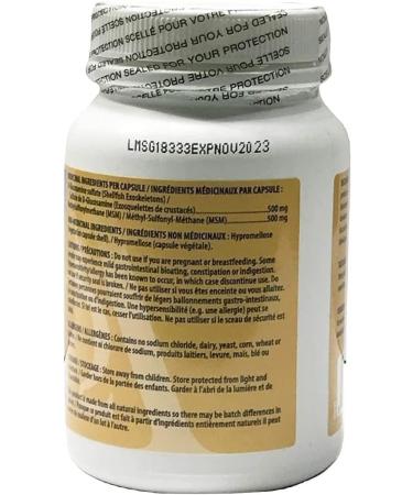 Omega Alpha MSM & D-Glucosamine Sulphate-Protection against cartilage deterioration & pain associated with osteoarthritis 90 Veg Capsules - Buy Online on GoSupps.com