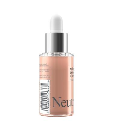 Neutrogena Healthy Skin Radiant Booster Primer & Serum - Peptide-Infused Skin Tone Evening Smooth Texture - 1.0 fl. oz | International Shipping Available - Buy Online on GoSupps.com