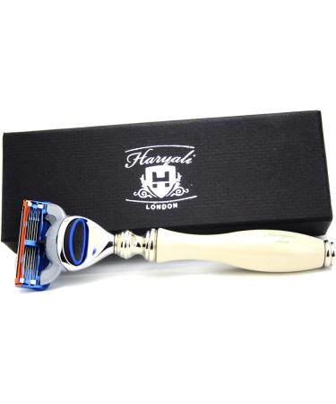 Premium Men's Shaving Set - Badger Hair Silver Tip Brush with Stand & Soap for Ultimate Shaving Experience - Buy Online on GoSupps.com