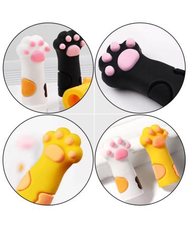 Fomiyes 42-Piece Silicone Tweezers & Storage Case - Cat & Scissors Shaped Skin Protection Sleeves for Eyebrow & Nail Tools - Ideal Travel Accessory - Buy Online on GoSupps.com