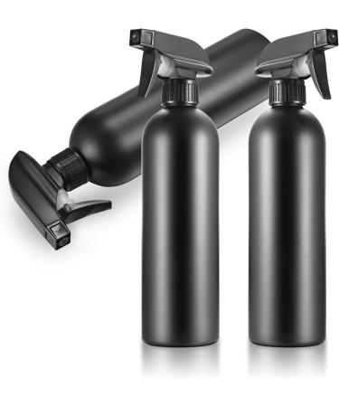 Haochen 3PC 500ml Black Spray Bottle Set | Multi-Purpose Hairdressing & Plant Atomizer | Empty Pump Water Spray Bottles - Buy Online on GoSupps.com