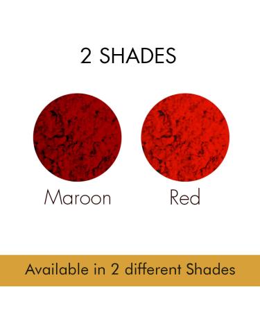 Keya Seth Aromatherapy 100% Natural Maroon Sindoor Dust 3gm Pack of 2 - Set of 2 Packs - Buy Online on GoSupps.com