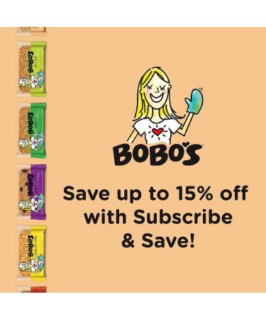 Buy Bobo's Almond Butter Oat Bars - Gluten Free, Vegan, 12 Pack | Healthy On-The-Go Snack - Buy Online on GoSupps.com