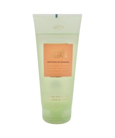 Muelhens 4711 Acqua Colonia White Peach & Coriander Shower Gel for Women - 6.8 oz | International Shipping Available - Buy Online on GoSupps.com