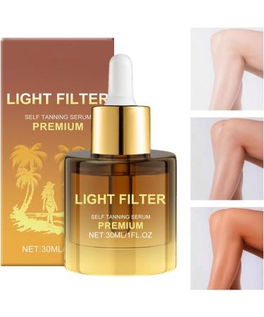 Selftanning lotion 30 ml selftanning cream liquid moisture formula with longlasting effect for tanning and natural skin care on body and back for women and - Buy Online on GoSupps.com