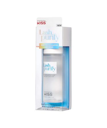 KISS Lash Purify 3-in-1 Eye Makeup Remover & Lash Cleanser - 50 ml (1.69 fl. oz.) | Gentle Formula for False Eyelashes & Sensitive Skin - Buy Online on GoSupps.com