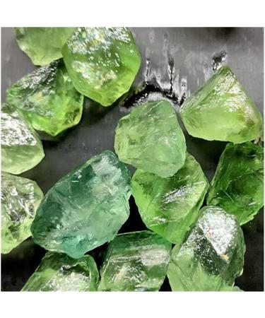 Natural Crystal Rough Natural Crystal Rough Natural Green Fluorite Quartz Crystal Rock Tumble Stones for Fish Tank Aquarium Garden Decoration (Size : 60-70G) - Buy Online on GoSupps.com