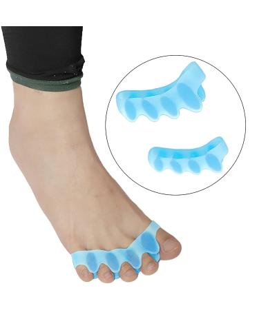 Blue Toe Separator Spacer & Bunion Tool with Pain Relief Cushion - One Size - Buy Online on GoSupps.com
