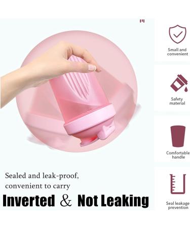 Buy Pink Protein Shaker Bottle 400ml - Anti-Leak Workout Mixer with Mixball for Fitness & Gym | Durable Plastic Supplement Cup - Buy Online on GoSupps.com