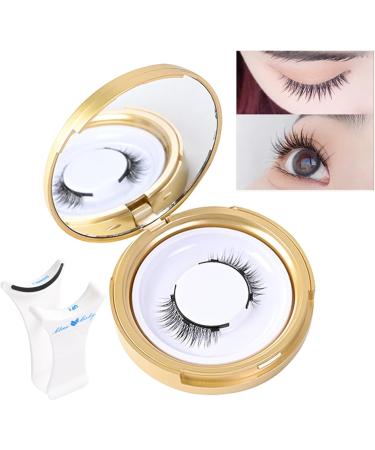 Magnetic Eyelashes False Eyelashes No Glue Needed Magnetic Lashes Natural Strip Eye Lashes 1 Pair Eye Magnetic Fake Eyelashes Fake Lashes With Applicator For Beginners - Buy Online on GoSupps.com
