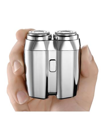Mini Electric Shaver M31 Kongeeker Pocket Size Electric Shaver Silver