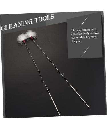 Ipetboom 8pcs Earwax Removal Tools Professional Goose Hair Ear Cleaning Supplies for Safe and Gentle Ear Wax Removal Lightweight and Portable - Buy Online on GoSupps.com