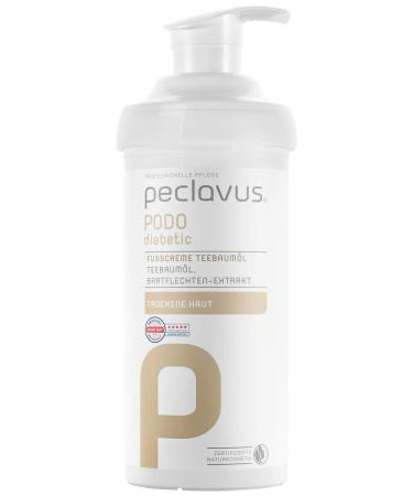 Peclavus PODOdiabetic foot cream tea tree oil 500 ml