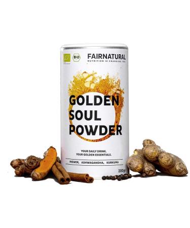 BIO Turmeric Powder Latte (Golden Milk) with Ginger & Many Other Superfoods [from Germany] Immune Boost & An
