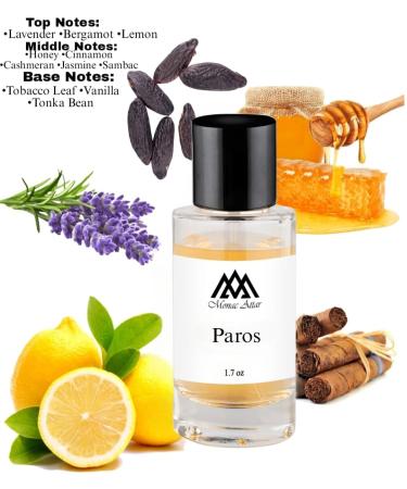 Monac - Paros Inspired By Naxos (men) - Niche Inspired Perfume - Eau de Parfum - 95%-99.9% similar Long Lasting 8-15 hour (1.7/50ml) Premium Quality Ingredient Paros Inspired By Xerjoff Naxos - Buy Online on GoSupps.com