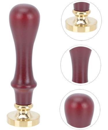 OHPHCALL 2 Pcs Dispensing Plate Tool Powder Stamper Coffee Bean Presser Powder Cosmetic Stamper Wooden Handle 1 count (Pack of 1) Brownx2pcs - Buy Online on GoSupps.com